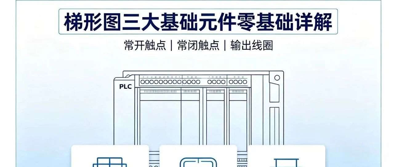 霏莱不可教育第5期：梯形图入门｜常开/常闭触点、线圈（编程基础1）