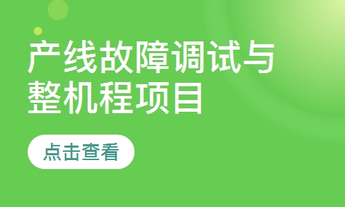 自动化产线故障调试与整机编程项目实操实训课